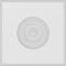 Ekena Millwork Standard Sedgwick Bullseye Rosette with Beveled Edge, 7"W x 7"H x 1/2"P ROSP070X070X050SDG03 - alternate 3